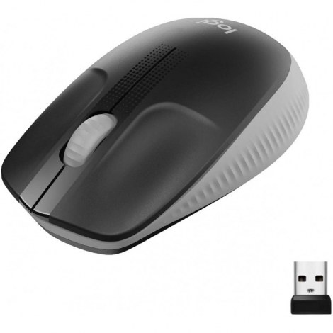 Logitech | Full size Mouse | M190 | Wireless | USB | Mid Grey - 3